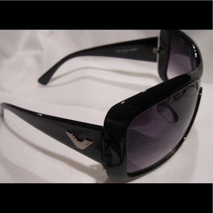 AX-Like Thick Frames Smoke Lens Sunglasses…